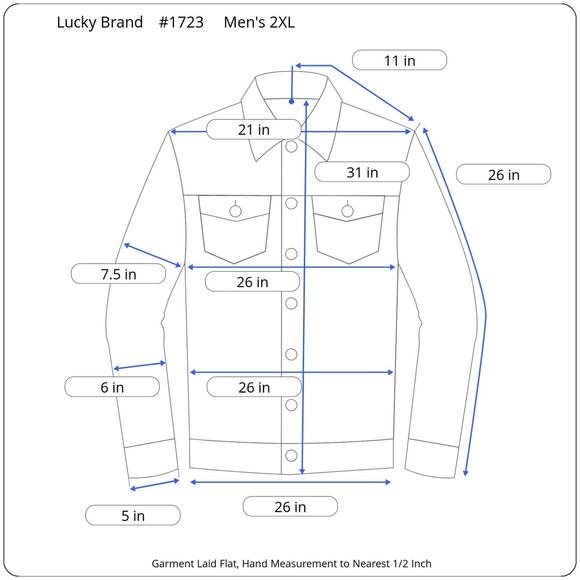 Lucky Brand Plaid Brushed Cotton Button Down Shirt Men’s XXL Gray Rust Workwear - Picture 14 of 14